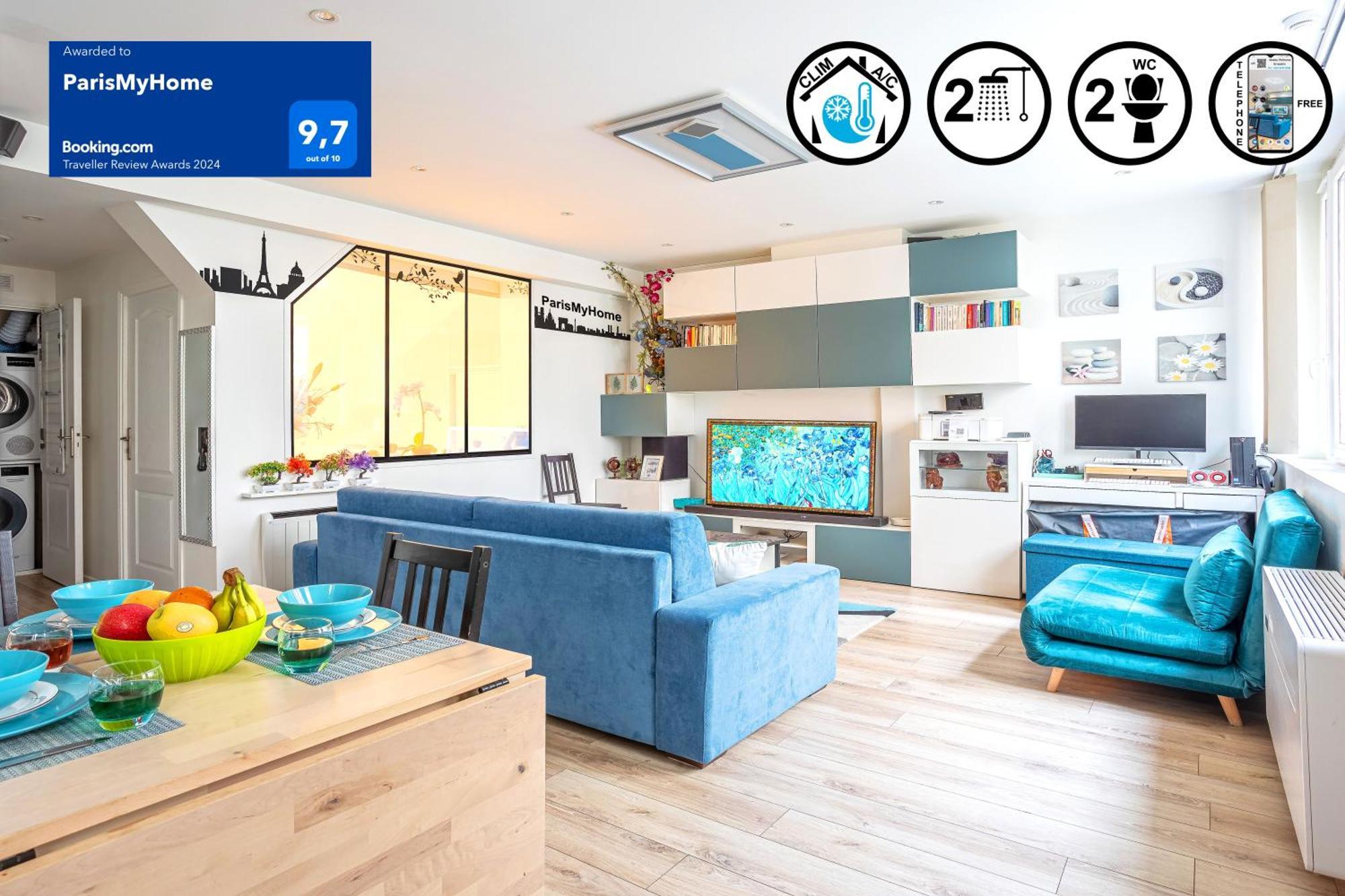 Parismyhome - Air Cond, 2 Showers, 2 Wc Exterior foto